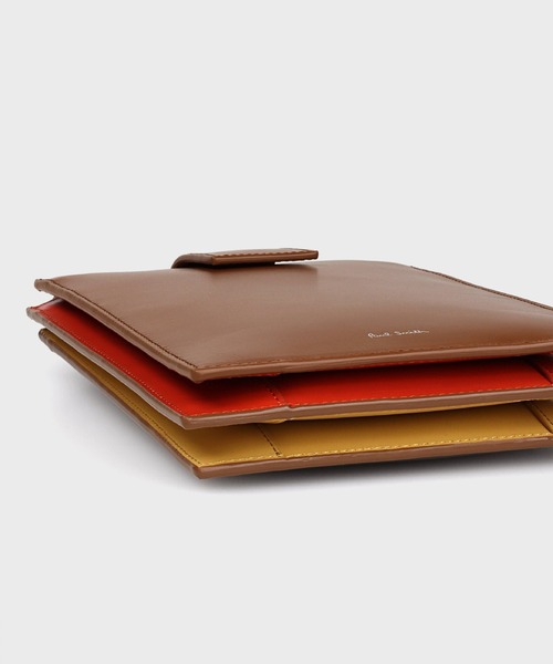 Paul Smith（ポールスミス）の「コンサティーナ AW25 ミニショルダーバッグ【553432 N110S】（ショルダーバッグ・メンズ・ブラウン/ブラック・FREE）」の11枚目の写真