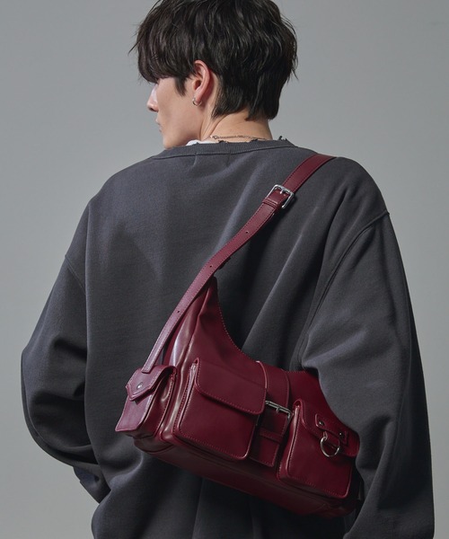 良品 ポーター タクティカル ハーフムーン ショルダーバッグ レディース メンズ 中古・古着通販】PORTER (ポーター) ハーフムーンショルダーバッグ