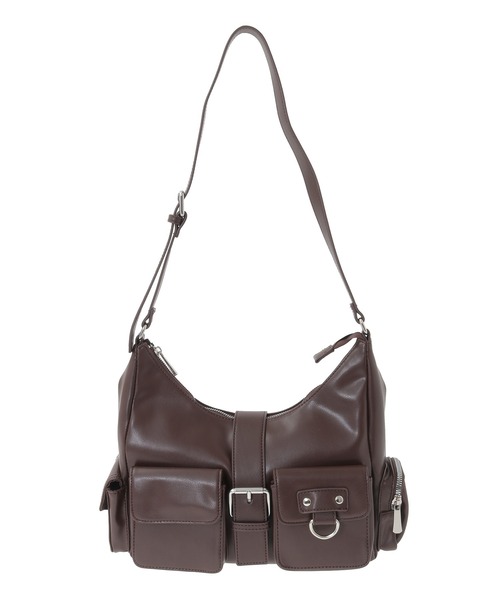 ANEDIST（アンディスト）の「half moon multi pocket shoulder bag