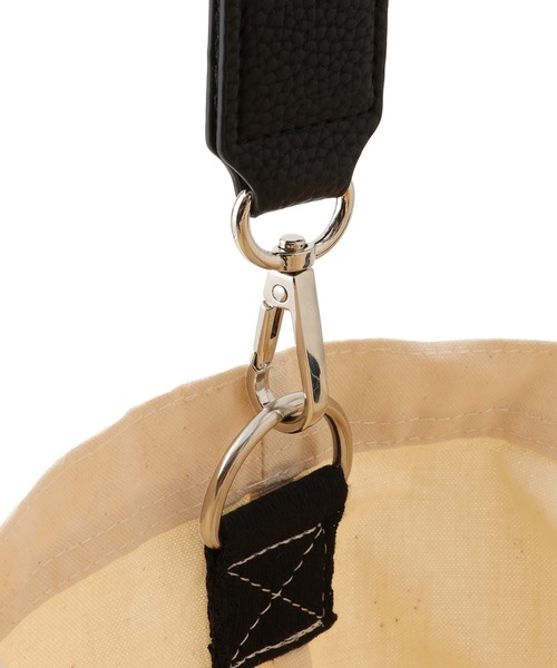 AMERICANA（アメリカーナ）の「【Americana（アメリカーナ） for SALON】2WAYトートバッグ（トートバッグ・レディース・ホワイト/ブラック・FREE）」の15枚目の写真