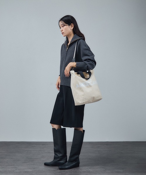 Americana（アメリカーナ） for SALON】2WAYトートバッグ（トート