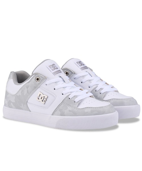 DC SHOES(ディーシーシューズ)の「PURE SE SN/DCローカットユニセックススニーカー(スニーカー・メンズ・ブラック×ゴールド/ウィート/ホワイト×ライトグレー・23cm/23.5cm/24cm/24.5cm/25cm/25.5cm/26cm/26.5cm/27cm/27.5cm/28cm/28.5cm/29cm)」の2枚目の写真