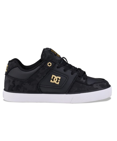 DC SHOES(ディーシーシューズ)の「PURE SE SN/DCローカットユニセックススニーカー(スニーカー・メンズ・ブラック×ゴールド/ウィート/ホワイト×ライトグレー・23cm/23.5cm/24cm/24.5cm/25cm/25.5cm/26cm/26.5cm/27cm/27.5cm/28cm/28.5cm/29cm)」の10枚目の写真