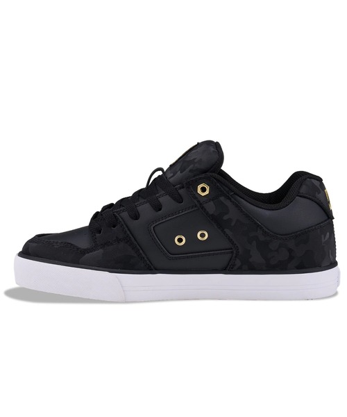 DC SHOES(ディーシーシューズ)の「PURE SE SN/DCローカットユニセックススニーカー(スニーカー・メンズ・ブラック×ゴールド/ウィート/ホワイト×ライトグレー・23cm/23.5cm/24cm/24.5cm/25cm/25.5cm/26cm/26.5cm/27cm/27.5cm/28cm/28.5cm/29cm)」の11枚目の写真