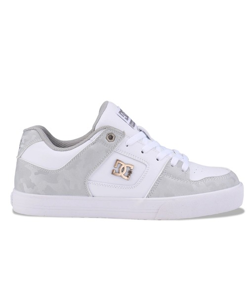 DC SHOES(ディーシーシューズ)の「PURE SE SN/DCローカットユニセックススニーカー(スニーカー・メンズ・ブラック×ゴールド/ウィート/ホワイト×ライトグレー・23cm/23.5cm/24cm/24.5cm/25cm/25.5cm/26cm/26.5cm/27cm/27.5cm/28cm/28.5cm/29cm)」の4枚目の写真