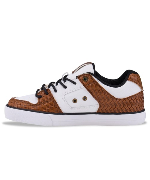 DC SHOES(ディーシーシューズ)の「PURE SE SN/DCローカットユニセックススニーカー(スニーカー・メンズ・ブラック×ゴールド/ウィート/ホワイト×ライトグレー・23cm/23.5cm/24cm/24.5cm/25cm/25.5cm/26cm/26.5cm/27cm/27.5cm/28cm/28.5cm/29cm)」の17枚目の写真