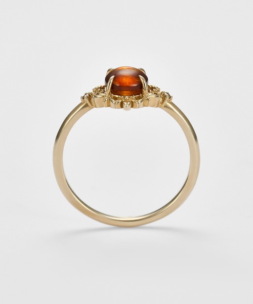 K5アンバー／ダイヤモンドリング（リング）｜agete（アガット）の