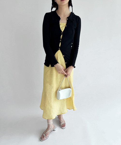 BASERANGE(ベースレンジ)の「【BASERANGE/ベースレンジ】PRE ISO SHIRT(カーディガン/ボレロ・レディース・ブラック・SMALL)」の12枚目の写真