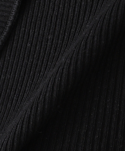 BASERANGE(ベースレンジ)の「【BASERANGE/ベースレンジ】PRE ISO SHIRT(カーディガン/ボレロ・レディース・ブラック・SMALL)」の2枚目の写真