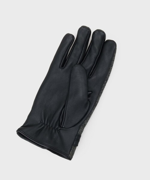 tk.TAKEO KIKUCHI（ティーケータケオキクチ）の「【本革／ギフトにおススメ】MOONグローブ（手袋・メンズ・グレー系4/グレー系その他4/ネイビー・00）」の5枚目の写真