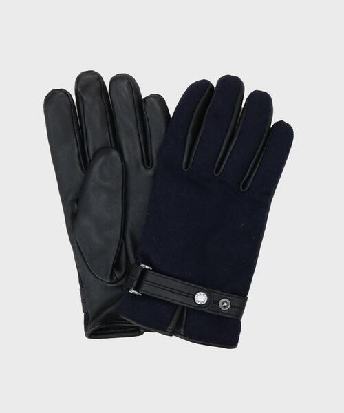 tk.TAKEO KIKUCHI（ティーケータケオキクチ）の「【本革／ギフトにおススメ】MOONグローブ（手袋・メンズ・グレー系4/グレー系その他4/ネイビー・00）」の10枚目の写真