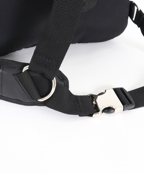 ADAM PATEK(アダムパテック)の「ADAMPATEK/square quilt sling bag/ワンショルダースクエアキルトスリングバック(ボディバッグ/ウエストポーチ・メンズ・グレー/ブラック・FREE)」の18枚目の写真