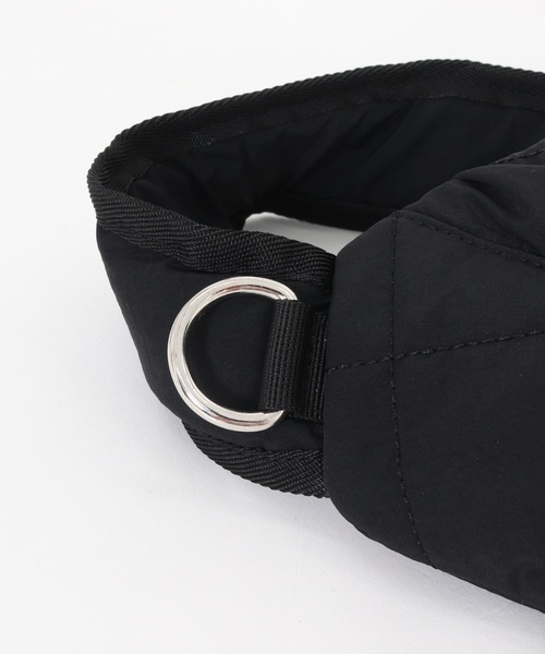 ADAM PATEK(アダムパテック)の「ADAMPATEK/square quilt sling bag/ワンショルダースクエアキルトスリングバック(ボディバッグ/ウエストポーチ・メンズ・グレー/ブラック・FREE)」の21枚目の写真