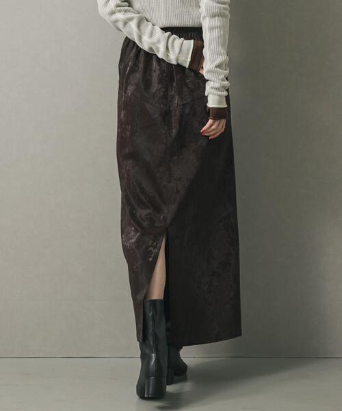 SENSE OF PLACE by URBAN RESEARCH（センスオブプレイスバイアーバンリサーチ）の「FLペンシルスカート（スカート・レディース・ブラック/ブラウン/ベージュ・SMALL/MEDIUM）」の21枚目の写真