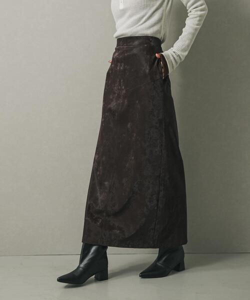 SENSE OF PLACE by URBAN RESEARCH（センスオブプレイスバイアーバンリサーチ）の「FLペンシルスカート（スカート・レディース・ブラック/ブラウン/ベージュ・SMALL/MEDIUM）」の22枚目の写真