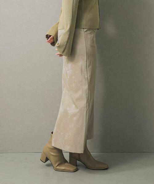 SENSE OF PLACE by URBAN RESEARCH（センスオブプレイスバイアーバンリサーチ）の「FLペンシルスカート（スカート・レディース・ブラック/ブラウン/ベージュ・SMALL/MEDIUM）」の11枚目の写真