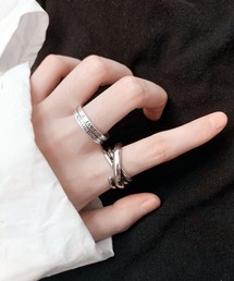 B.I.D.（ビーアイディー）の「《Bz》デザインリング2点セット/2点セット(RZ)（リング）」