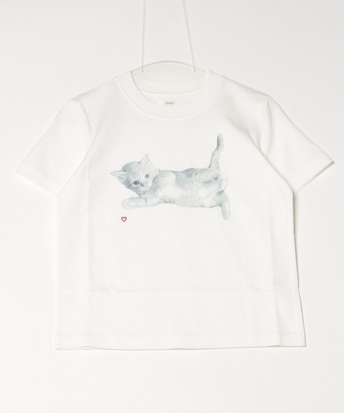 G.V.G.V.（ジーヴィージーヴィー）の「LUXURY CAT TEE（Tシャツ/カットソー・レディース・ホワイト・S/M）」の5枚目の写真