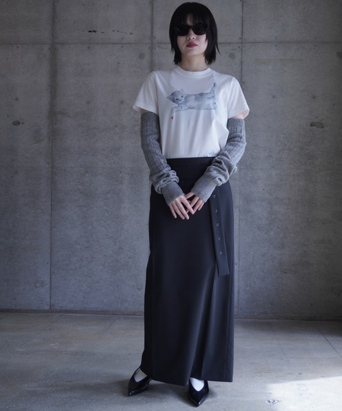 G.V.G.V.(ジーヴィージーヴィー)の「LUXURY CAT TEE(Tシャツ/カットソー・レディース・ホワイト・S/M)」の9枚目の写真