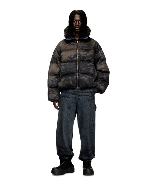 DIESEL ディーゼル ブルゾン アウター ディーゼル メンズ ブルゾン DIESEL ブランド アウター リバーシブル