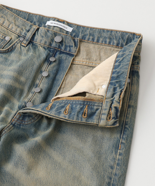 PULP/417EDIFICE（パルプフォーワンセブンエディフィス）の「NO MAINTENANCE / ノーメンテナンス BAGGY DENIM（デニムパンツ・メンズ・ブルー系その他・28/30/32）」の5枚目の写真