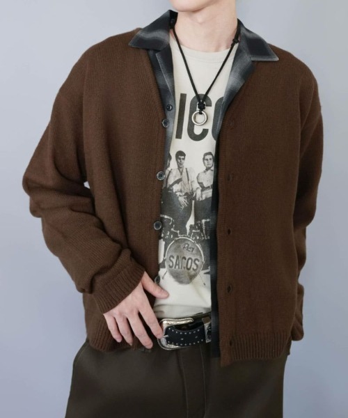 SPINNS(スピンズ)の「短丈オンブレチェックシャツ/ネルシャツ/レイヤード/ショート丈(シャツ/ブラウス・メンズ・ブラック/グリーン/レッド/チャコール・ONESIZE)」の21枚目の写真