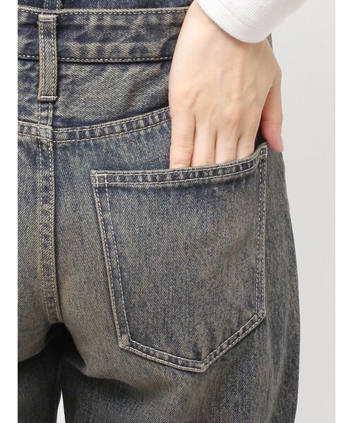 GYDA（ジェイダ）の「ハイウエスト CUT OUT CARGOワイトデニムパンツ（デニムパンツ・レディース・ブラック/インディゴブルー・SMALL/MEDIUM）」の11枚目の写真