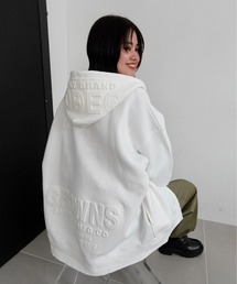 オフホワイト」に該当するパーカー（ホワイト/白色系