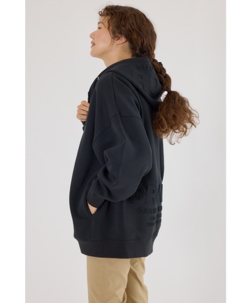 RODEO ロデオ RODEO CROWNS WIDE BOWL グラフィティーZIPシャツ BLK