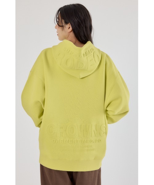 エンボスBIG ZIPパーカー（パーカー）｜RODEO CROWNS WIDE BOWL