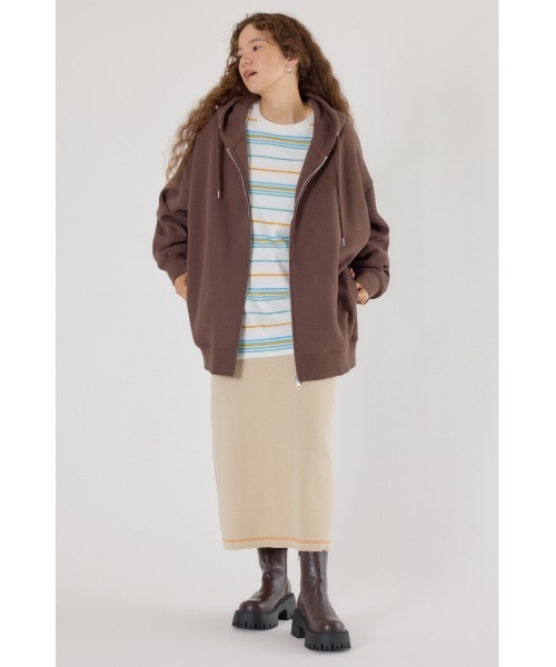 エンボスBIG ZIPパーカー（パーカー）｜RODEO CROWNS WIDE BOWL