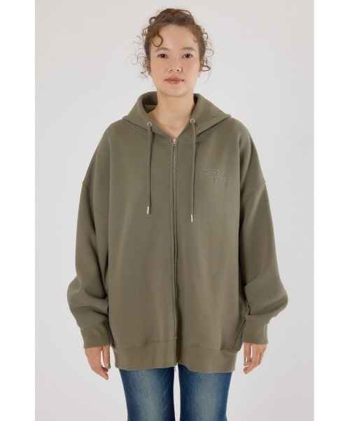 エンボスBIG ZIPパーカー（パーカー）｜RODEO CROWNS WIDE BOWL