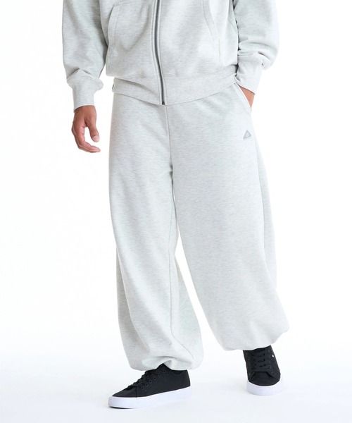 ELEMENT(エレメント)の「【直営店限定】ELEMENT メンズ STRAIGHT SWEAT WR ロングパンツ 【2025年秋冬モデル】/エレメント撥水防風加工ワイドシルエット裾ドローコード付きウエストゴムスウェットパンツ(スウェットパンツ・メンズ・ブラック/ホワイト系その他・X-LARGE/LARGE/MEDIUM)」の1枚目の写真
