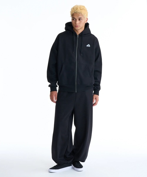 ELEMENT(エレメント)の「【直営店限定】ELEMENT メンズ STRAIGHT SWEAT WR ロングパンツ 【2025年秋冬モデル】/エレメント撥水防風加工ワイドシルエット裾ドローコード付きウエストゴムスウェットパンツ(スウェットパンツ・メンズ・ブラック/ホワイト系その他・X-LARGE/LARGE/MEDIUM)」の18枚目の写真