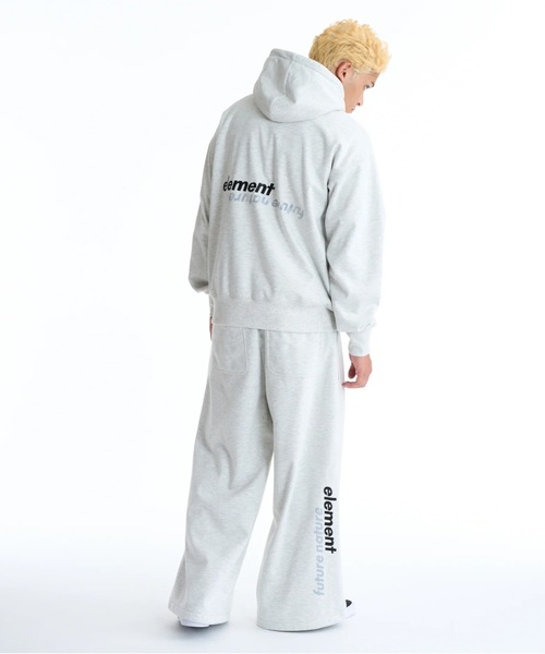 ELEMENT(エレメント)の「【直営店限定】ELEMENT メンズ STRAIGHT SWEAT WR ロングパンツ 【2025年秋冬モデル】/エレメント撥水防風加工ワイドシルエット裾ドローコード付きウエストゴムスウェットパンツ(スウェットパンツ・メンズ・ブラック/ホワイト系その他・X-LARGE/LARGE/MEDIUM)」の14枚目の写真