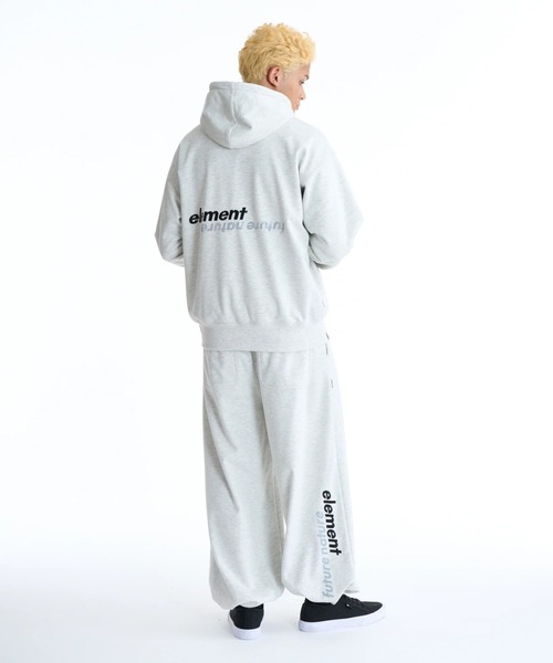 ELEMENT(エレメント)の「【直営店限定】ELEMENT メンズ STRAIGHT SWEAT WR ロングパンツ 【2025年秋冬モデル】/エレメント撥水防風加工ワイドシルエット裾ドローコード付きウエストゴムスウェットパンツ(スウェットパンツ・メンズ・ブラック/ホワイト系その他・X-LARGE/LARGE/MEDIUM)」の16枚目の写真