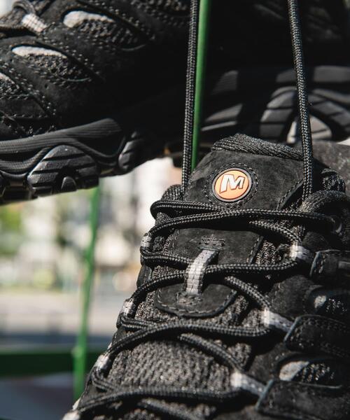 MERRELL（メレル）の「MERRELL　Exclusive MOAB 3（スニーカー・メンズ・ブラック・27/26/26.5/28/27.5）」の3枚目の写真
