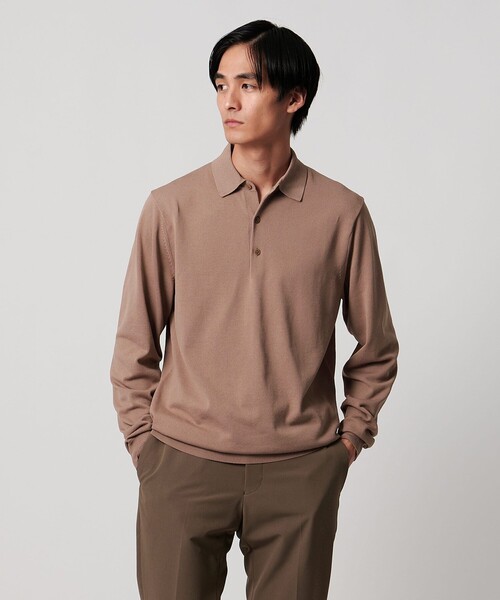 UNITED ARROWS（ユナイテッドアローズ）の「ニットポロシャツ UA COZY