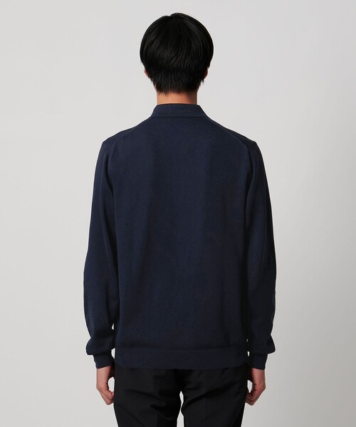 UNITED ARROWS(ユナイテッドアローズ)の「ニットポロシャツ UA COZY ウォッシャブル(ニット/セーター・メンズ・シャーベット/ブラック/ベージュ/ネイビー・S/XL/M/L/XXL)」の13枚目の写真