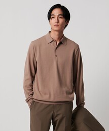 ニットポロシャツ UA COZY ウォッシャブル