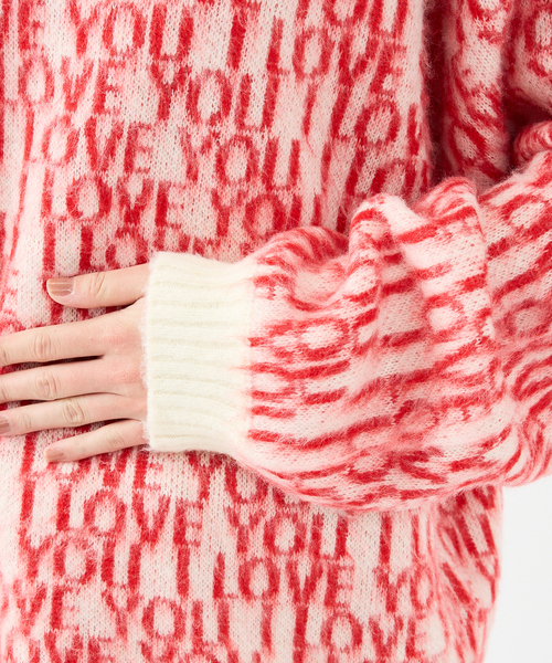 TOWNCRAFT(タウンクラフト)の「【TOWNCRAFT / タウンクラフト】VINTAGE PATTERN SHAGGY CREW SWEATER / シャギーニット / クルーセーター【WEB限定】(ニット/セーター・レディース・ブラック/ホワイト・フリー)」の19枚目の写真