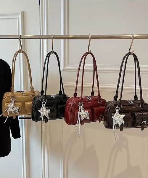 LETee(レティー)の「ロングハンドルハンドバッグ(ハンドバッグ・レディース・ベージュ/ブラック/ブラウン/レッド・FREE)」の10枚目の写真