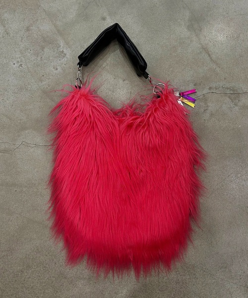 COMMON WARE（コモンウェアー）の「EM:cheek チーク monster one shoulder/モンスター ワンショルダー（ショルダーバッグ・レディース・サックスブルー/イエロー/ピンク/パープル・FREE）」の16枚目の写真