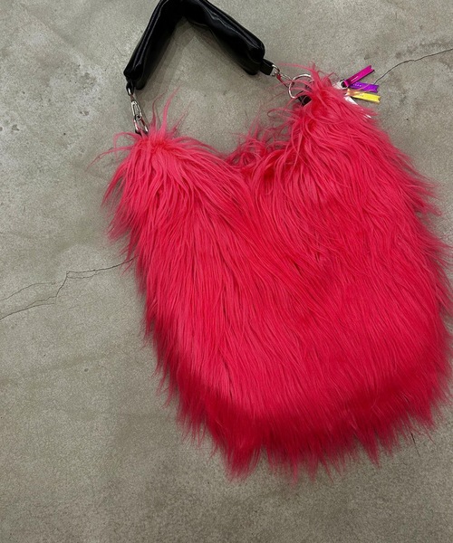 COMMON WARE（コモンウェアー）の「EM:cheek チーク monster one shoulder/モンスター ワンショルダー（ショルダーバッグ・レディース・サックスブルー/イエロー/ピンク/パープル・FREE）」の17枚目の写真