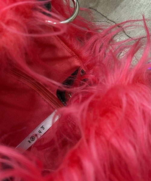 COMMON WARE（コモンウェアー）の「EM:cheek チーク monster one shoulder/モンスター ワンショルダー（ショルダーバッグ・レディース・サックスブルー/イエロー/ピンク/パープル・FREE）」の18枚目の写真