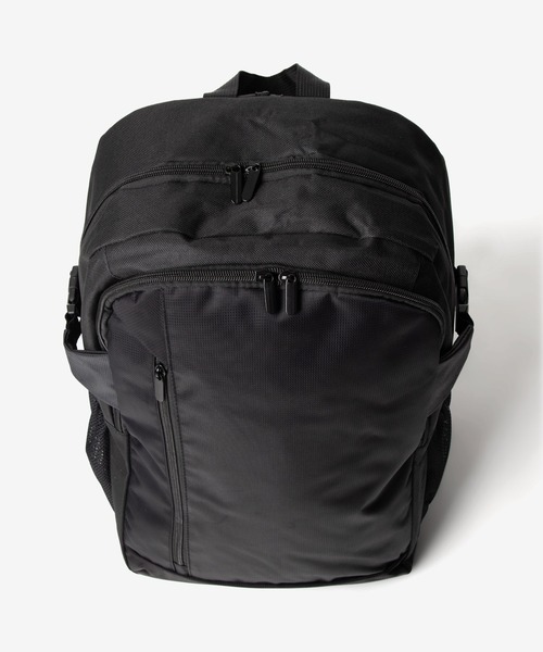 UNKNOWN&Co.（アンノウンアンドコー）の「UNKOWN&Co. / WATERPROOF 撥水バックパック 超軽量500g台 PC収納 18L（バックパック/リュック・メンズ・ブラック・FREE）」の8枚目の写真