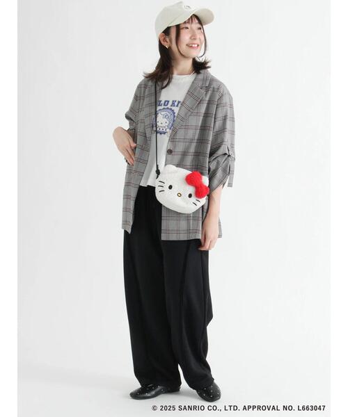 Te chichi TERRASSE（テチチテラス）の「【HELLO KITTY】モチーフボアミニバッグ（ハンドバッグ・レディース・オフホワイト/ベージュ・F）」の5枚目の写真