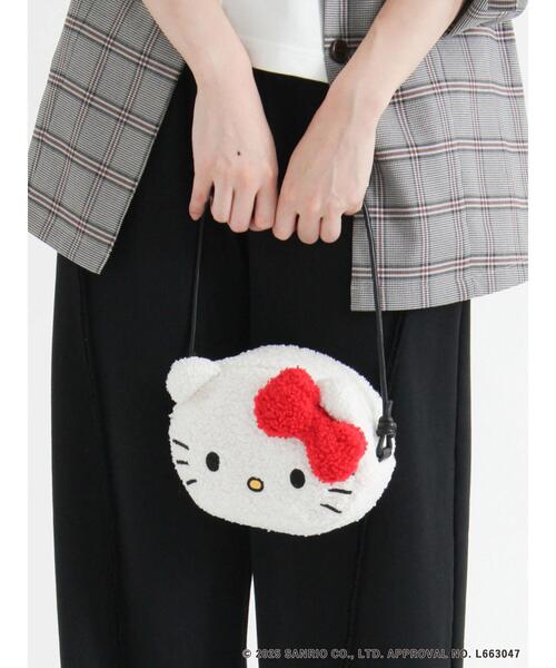 Te chichi TERRASSE（テチチテラス）の「【HELLO KITTY】モチーフボアミニバッグ（ハンドバッグ・レディース・オフホワイト/ベージュ・F）」の8枚目の写真