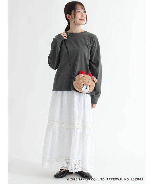 Te chichi TERRASSE（テチチテラス）の「【HELLO KITTY】モチーフボアミニバッグ（ハンドバッグ・レディース・オフホワイト/ベージュ・F）」の9枚目の写真