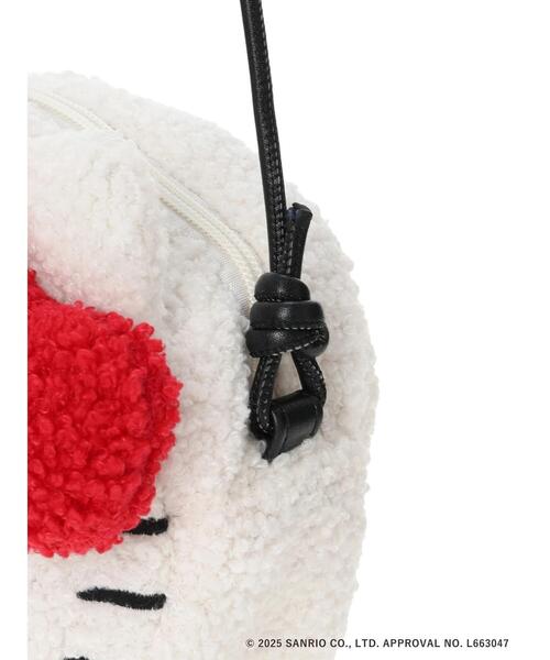 Te chichi TERRASSE（テチチテラス）の「【HELLO KITTY】モチーフボアミニバッグ（ハンドバッグ・レディース・オフホワイト/ベージュ・F）」の17枚目の写真